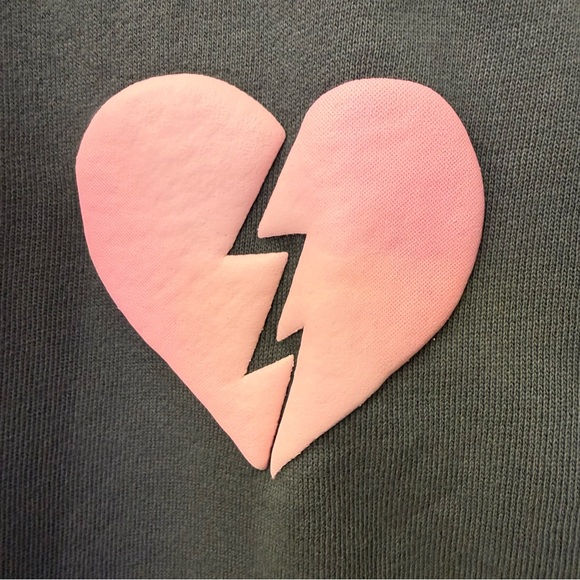 Wildfox NWT Graphic Crewneck "I Wish It Was Saturday" Sweatshirt size Small - Picture 4 of 8